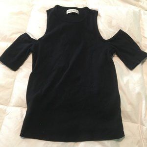 Abercrombie Black Shoulderless Shirt